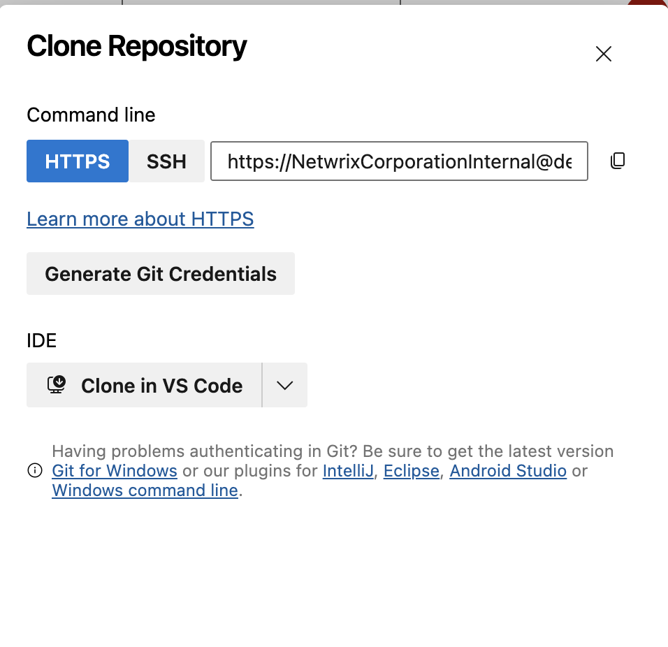 Clone Azure repo into GitHub