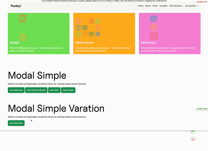 modal slider diagram