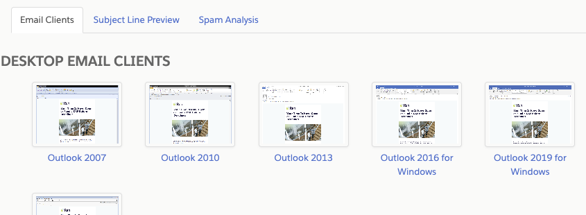 Pardot template editor testing modal