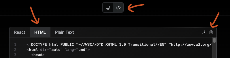 HTML Extraction