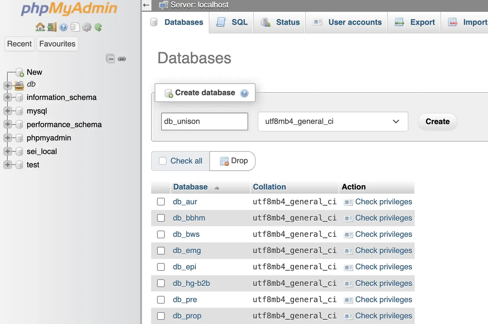 phpmyadmin